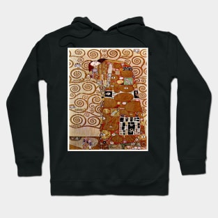 Gustav Klimt The Embrace Fulfillment 1905 Painting Print Hoodie